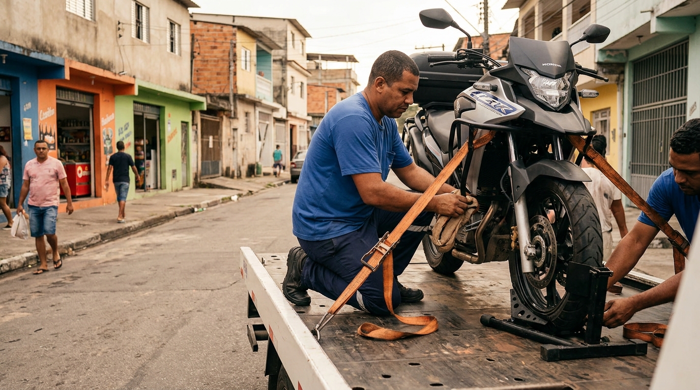 Guincho para Moto em Indaiatuba‑SP