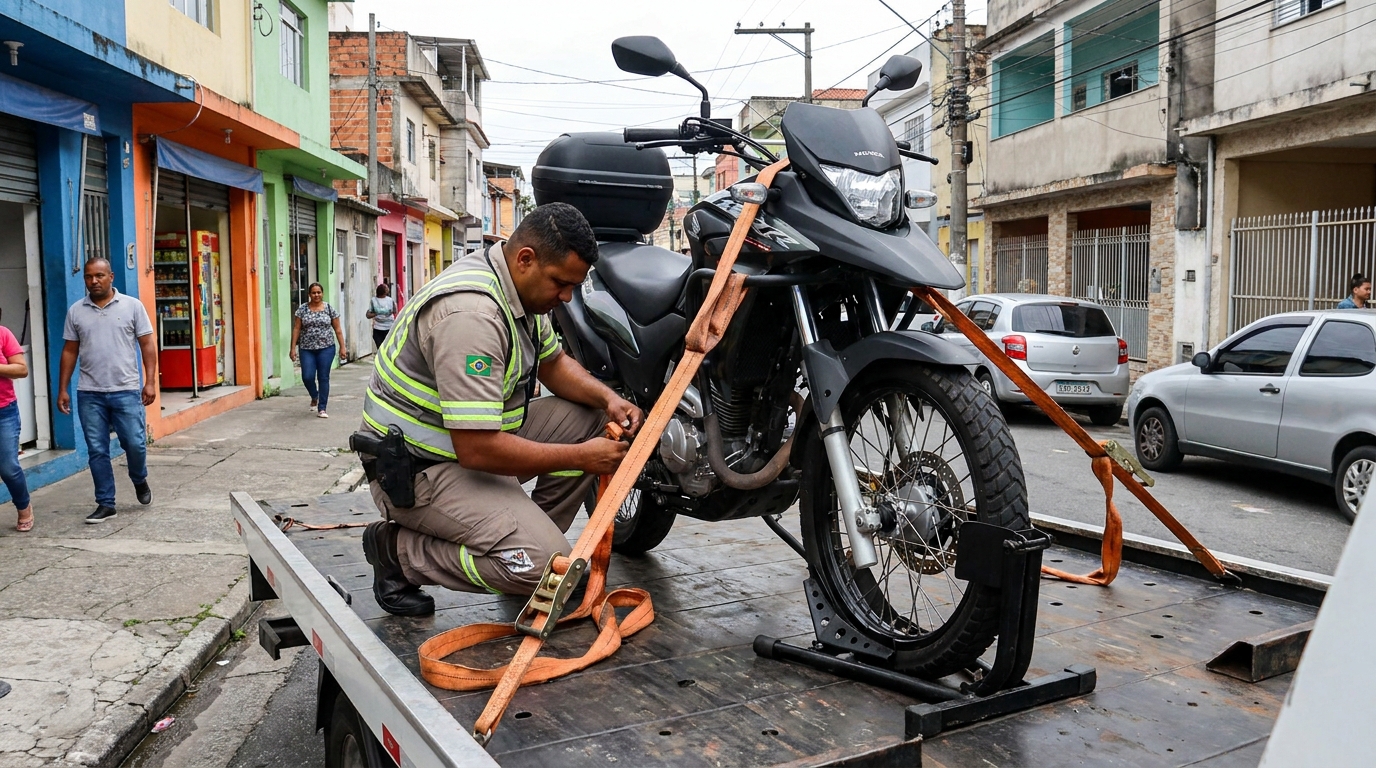 Guincho para Moto em Indaiatuba‑SP
